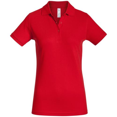 Рубашка поло женская Safran Timeless красная, размер S
