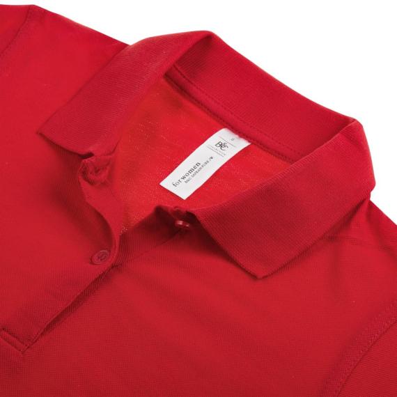 Рубашка поло женская Safran Pure красная, размер S