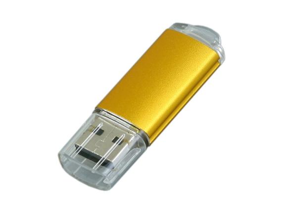 USB 2.0- флешка на 32 Гб с прозрачным колпачком