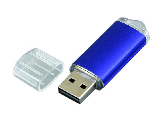 USB 2.0- флешка на 4 Гб с прозрачным колпачком