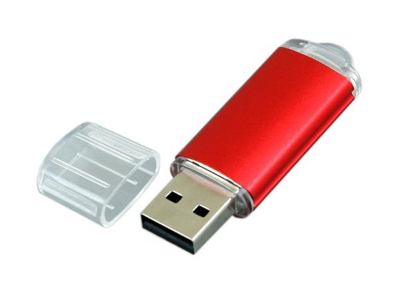 USB 2.0- флешка на 8 Гб с прозрачным колпачком