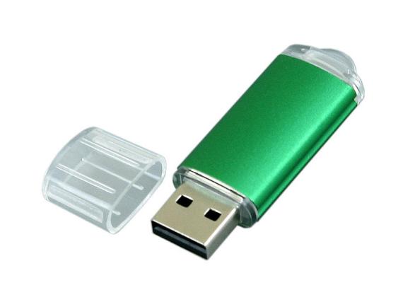 USB 2.0- флешка на 8 Гб с прозрачным колпачком