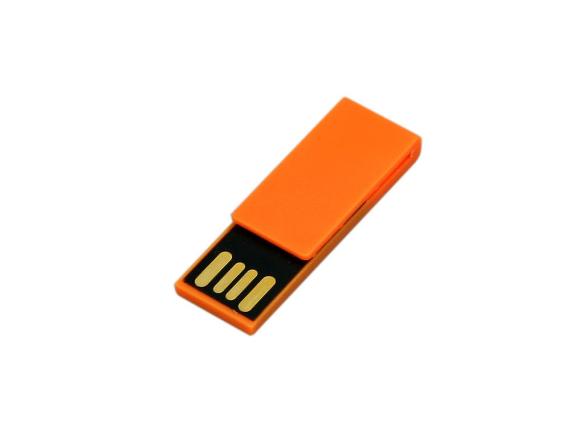 USB 2.0- флешка промо на 16 Гб в виде скрепки