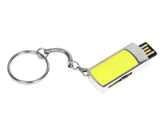 USB 2.0- флешка на 64 Гб с выдвижным механизмом и мини чипом