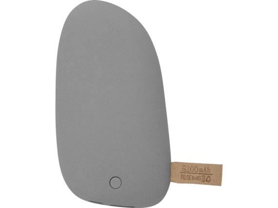 Внешний аккумулятор в форме камня «Stone», 5200 mAh