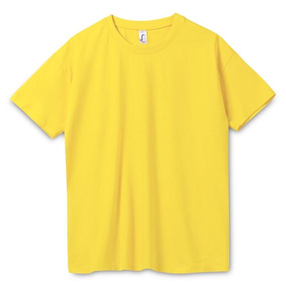 Футболка Regent 150 желтая (лимонная), размер XL