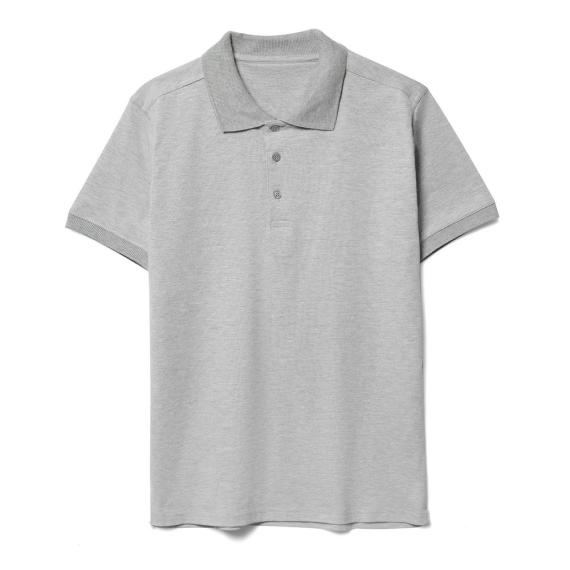 Рубашка поло мужская Virma Stretch, серый меланж, размер L