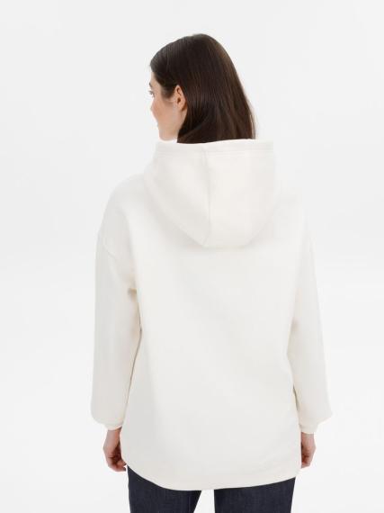 Худи оверсайз унисекс Snuggie, молочно-белое, размер XL/XXL