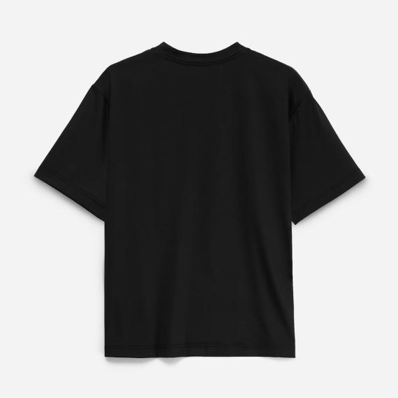 Футболка из бифлекса Morfiss, черная, размер M/L