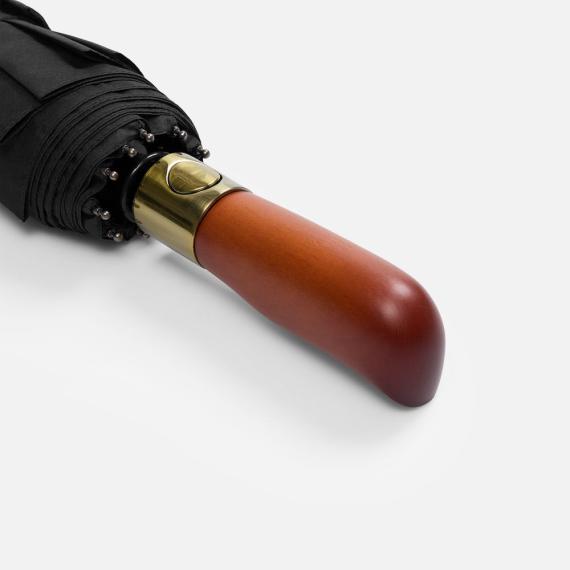 Зонт складной Cloudburst, черный