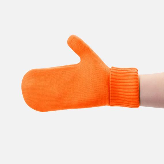 Варежки Yong, оранжевые, размер S/M