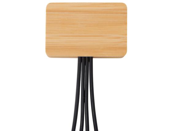 Кабель 3-в-1 с подсветкой лого «Reedia S6»