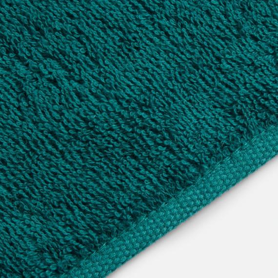 Полотенце махровое Hoya, большое, темно-бирюзовое