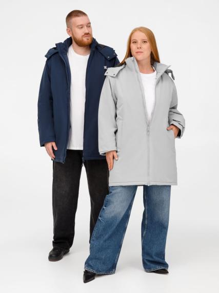 Куртка-парка унисекс Sfera, темно-синяя, размер S