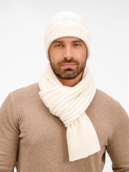 Шапка Bellish, белая (ванильная)