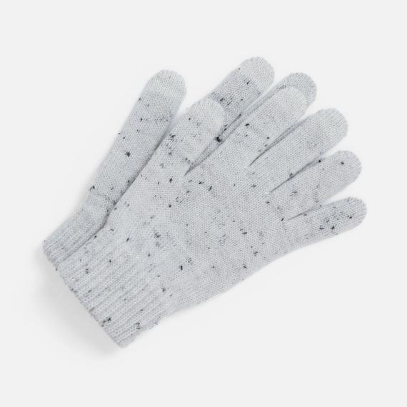 Перчатки сенсорные Spotti Senso, светло-серые, размер L/XL