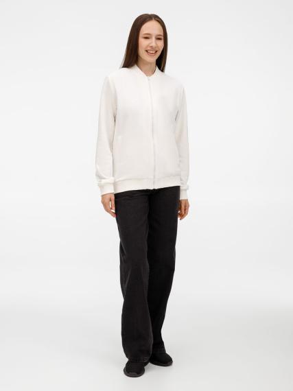 Бомбер унисекс Townie, молочно-белый, размер S