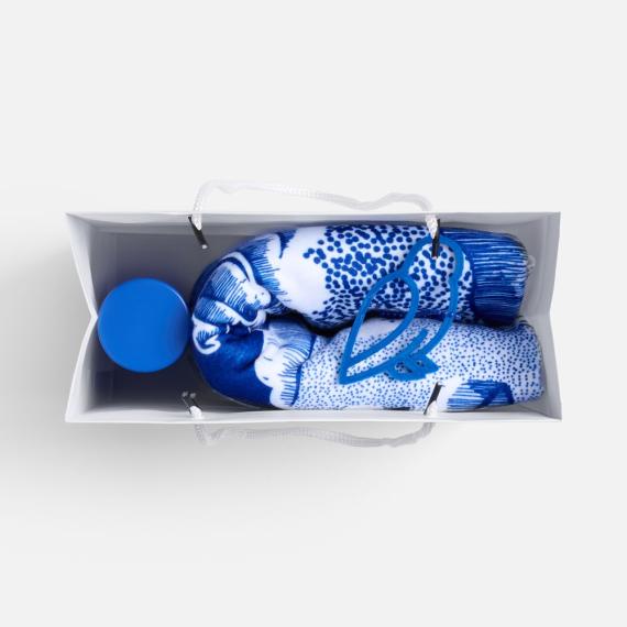 Набор «Год чудес», белый с синим