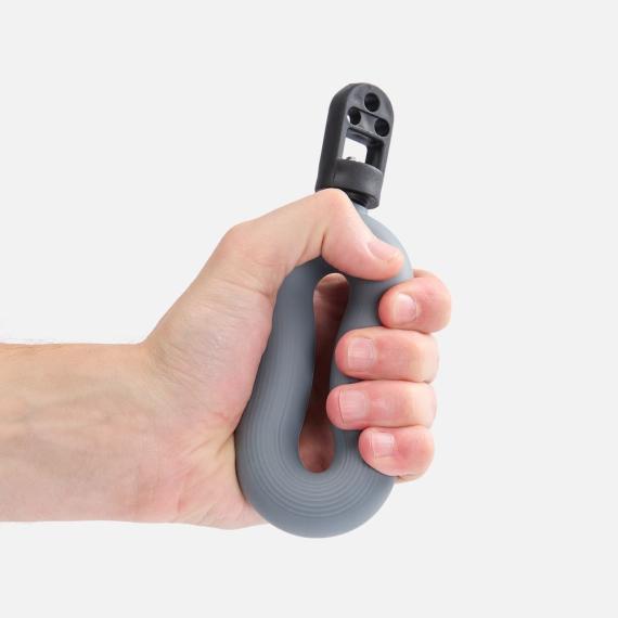 Мультифункциональная скакалка с эспандером Multi McFly, серая