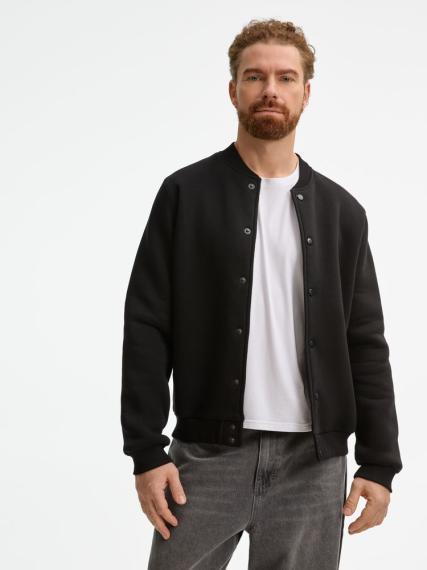 Бомбер унисекс AtmosWear, черный, размер XL