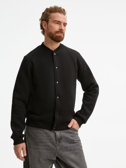 Бомбер унисекс AtmosWear, черный, размер XL