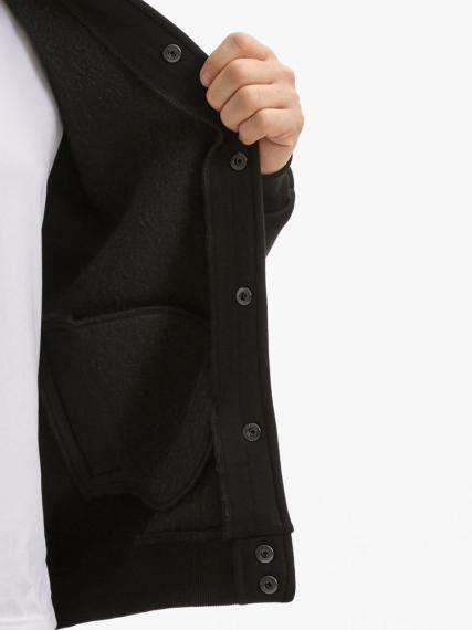 Бомбер унисекс AtmosWear, черный, размер XL