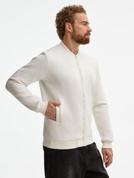 Бомбер унисекс Estado, молочно-белый, размер S