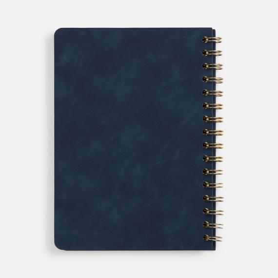 Ежедневник Spiral, недатированный, синий
