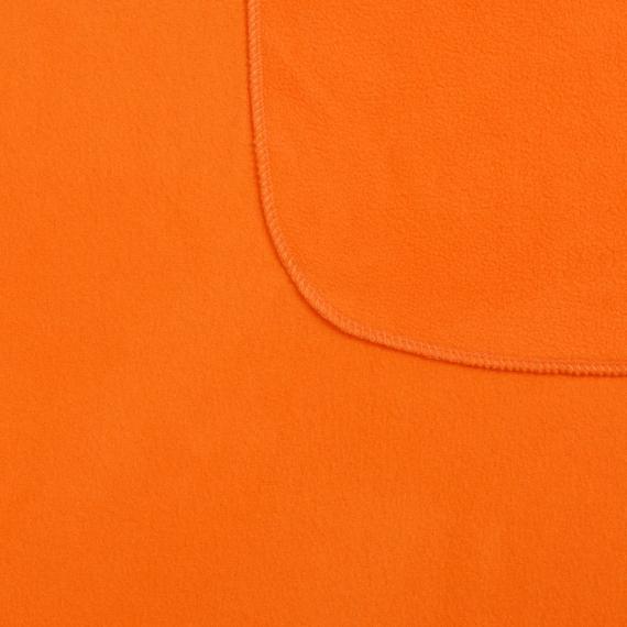 Флисовый плед Warm&Peace XL, оранжевый