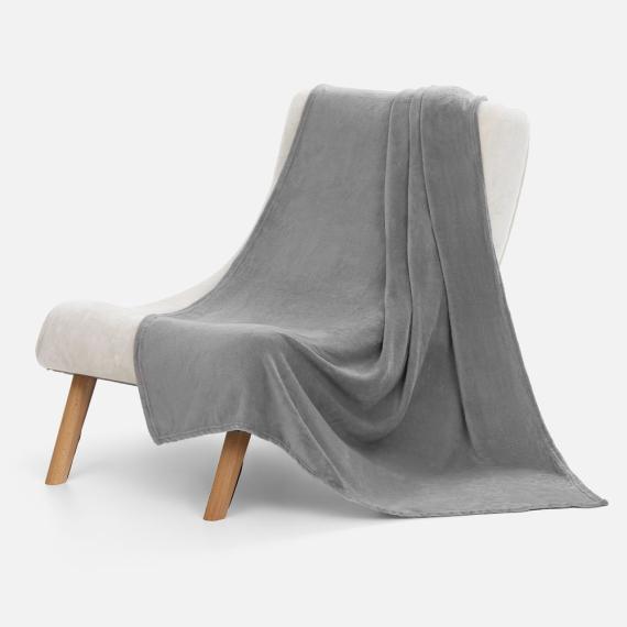 Плед Plush, серый