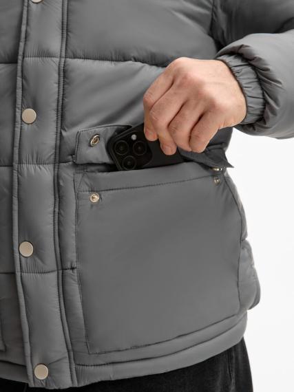 Куртка Ben Mac, серая, размер 3XL