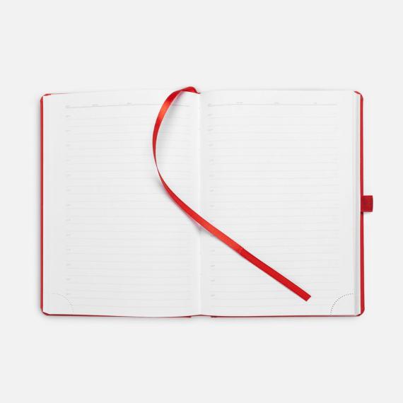 Ежедневник Favor, недатированный, красный