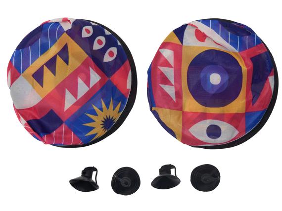 Комплект из 2-х автомобильных солнцезащитных экранов с возможностью полноцветной печати