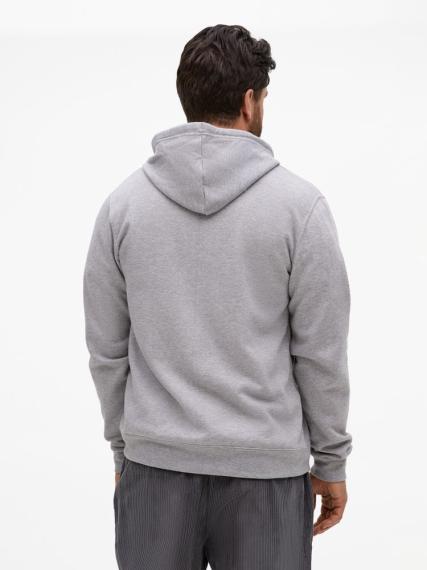 Толстовка унисекс Stone серый меланж, размер M