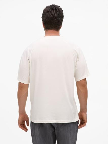 Футболка унисекс T2, молочно-белая, размер XS/S