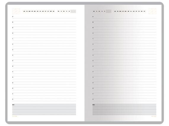 Ежедневник недатированный А5 «Mercury»