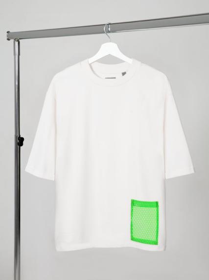 Футболка унисекс Kosmos 2.0, кремовая, размер XL/ XXL