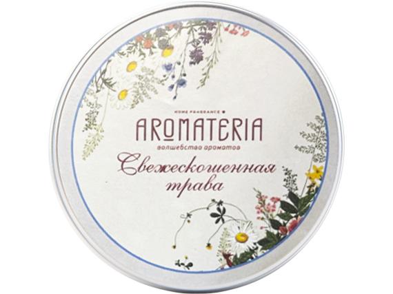 Набор: платок «Русский полевой букет» и свеча «Цветы и травы»