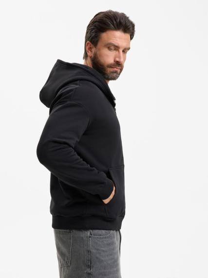 Толстовка унисекс оверсайз Sartoro, черная, размер M/L