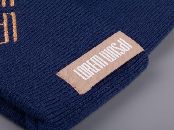 Шапка Urban Flow, темно-синий меланж