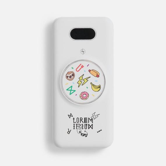 Аккумулятор Omni Qi 10000 мАч, ver.2, белый