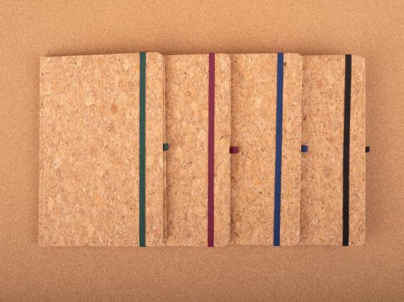 Блокнот Corkfolio, красный