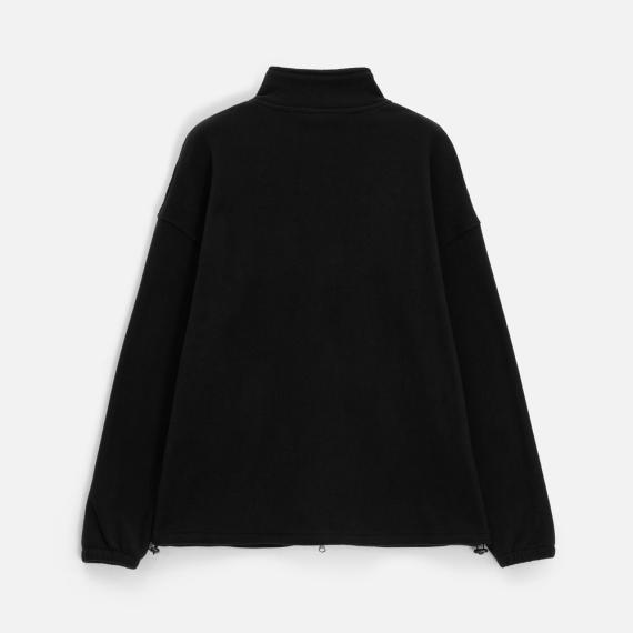 Куртка флисовая унисекс Nebo, черная, размер S