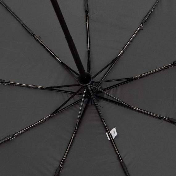 Складной зонт Dome Double с двойным куполом, серый