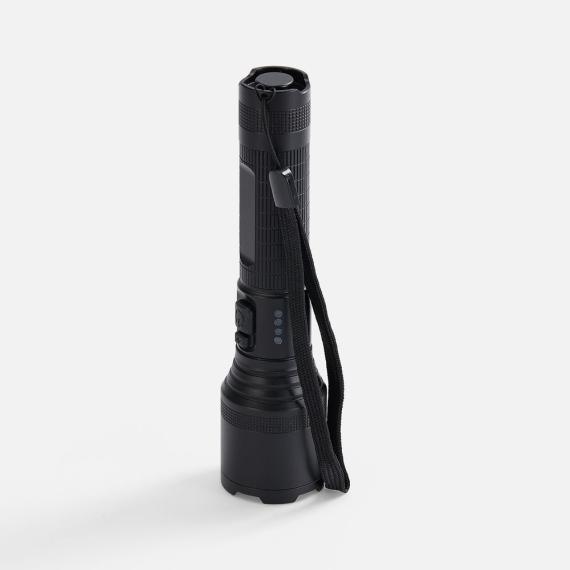 Фонарь аккумуляторный с фокусировкой луча FarSee, черный