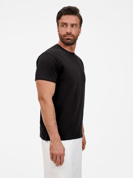 Футболка унисекс T-Bolka 200, черная, размер S