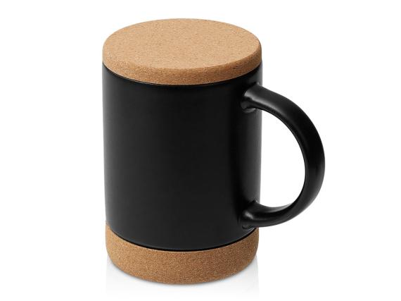 Кружка с пробковым дном и крышкой «Корк & Бон»