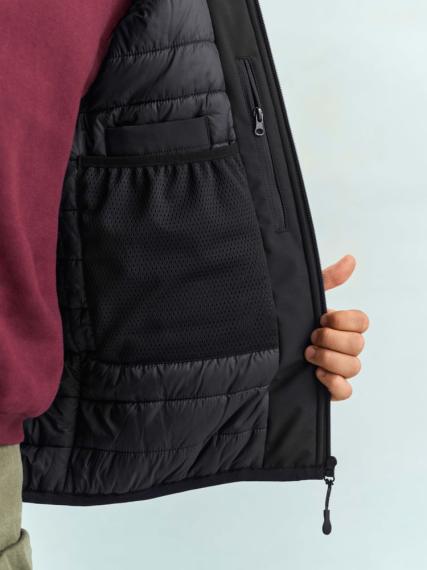 Жилет софтшелл унисекс Falcon BW, синий, размер XS