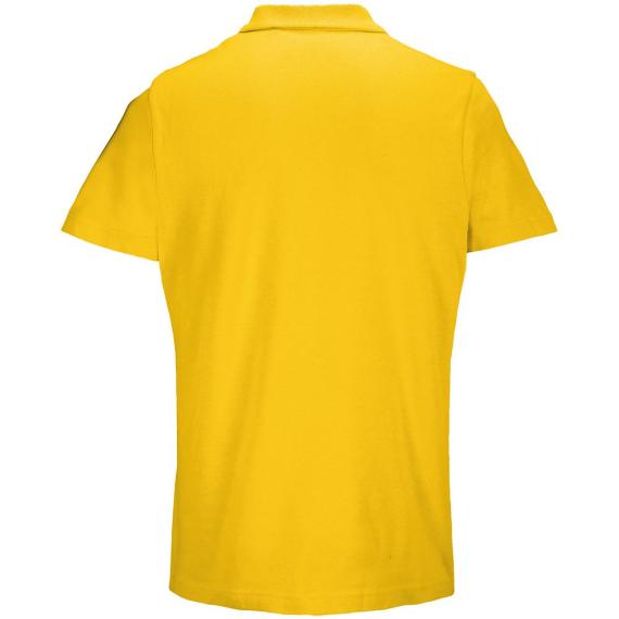 Рубашка поло унисекс Pulse, желтая, размер S