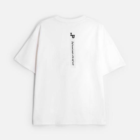 Футболка унисекс T3, молочно-белая, размер XS/S